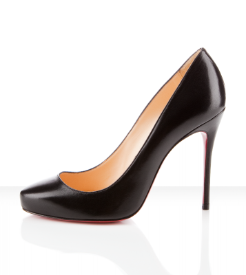 Christian Louboutin Elisa 100MM Black Kid