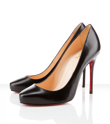 Christian Louboutin Elisa 100MM Black Kid