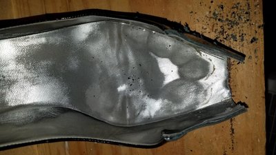 Stinky insole and awesome toe prints!  Was really happy when I opened these up.
