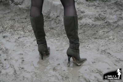 HoC Maria Morgan Boots Muddy Track Walk 1.jpg